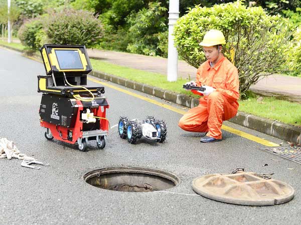 桓仁管道机器人检测